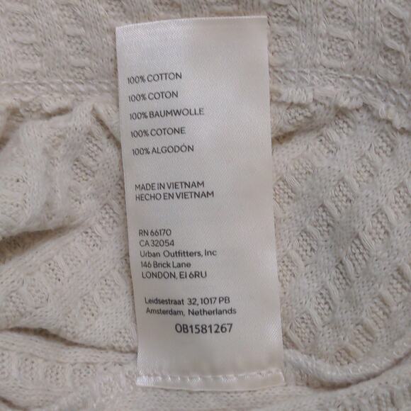 Free People Juicy Long Sleeve Top Stone Cold Cowlneck Crossover Oversized L New - Picture 8 of 11